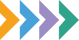 Multi Coloured Chevrons PNG