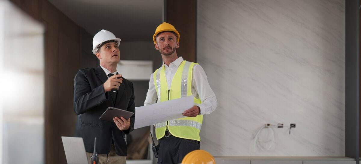 construction meeting project plans